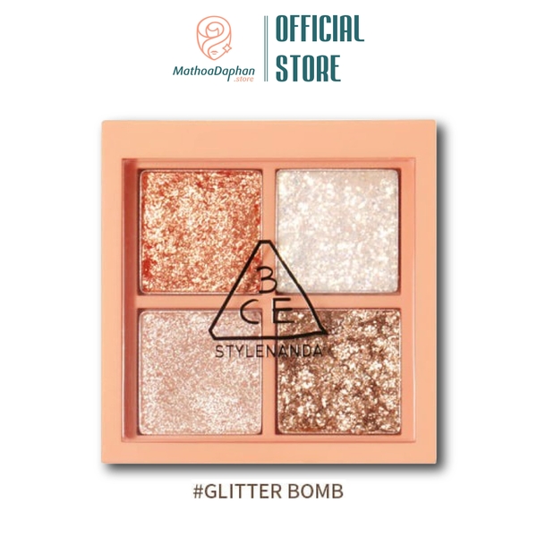 Bảng Màu Mắt 3CE Mini Multi Eye Color Palette #Glitter Bomb