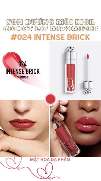 Son Dưỡng Môi Dior Addict Lip Maximizer #024 Intense Brick