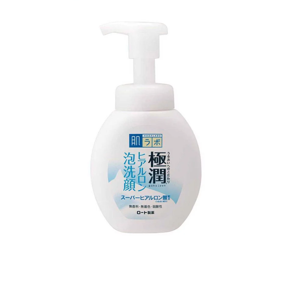 Sữa rửa mặt tạo bọt Hadalabo _ Trắng Rohto 160G