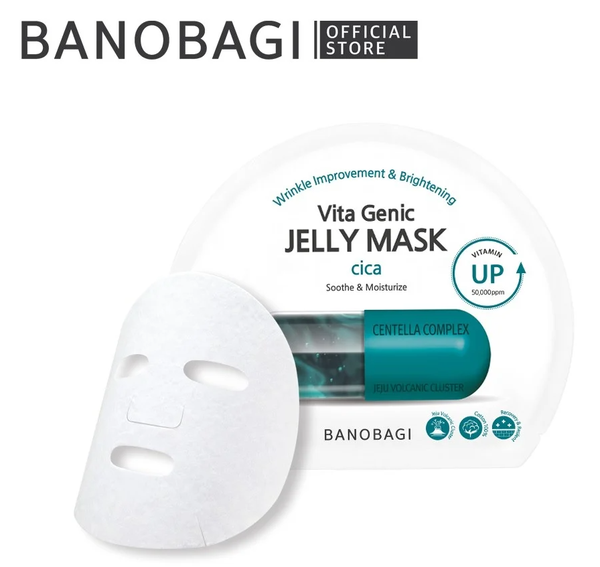 Mặt Nạ  Banobagi Vita Genic Jelly Mask Cica  Soothe & Moisture 30ml