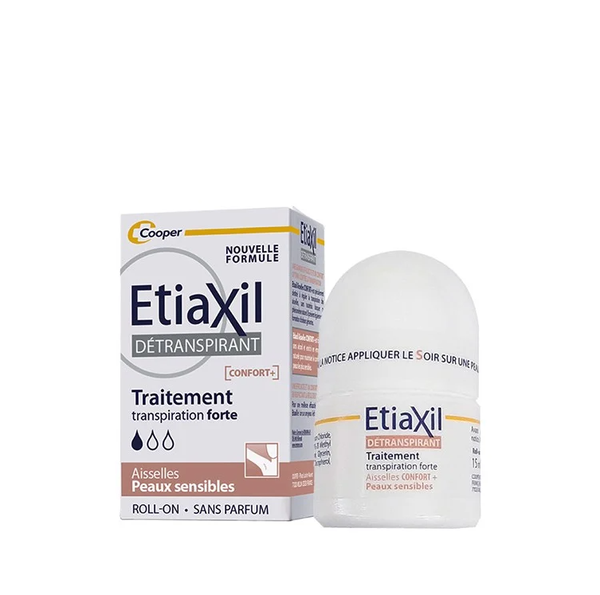 Lăn Khử Mùi Cho Da Siêu Nhạy Cảm EtiaXil Détranspirant 15ml( Nâu)