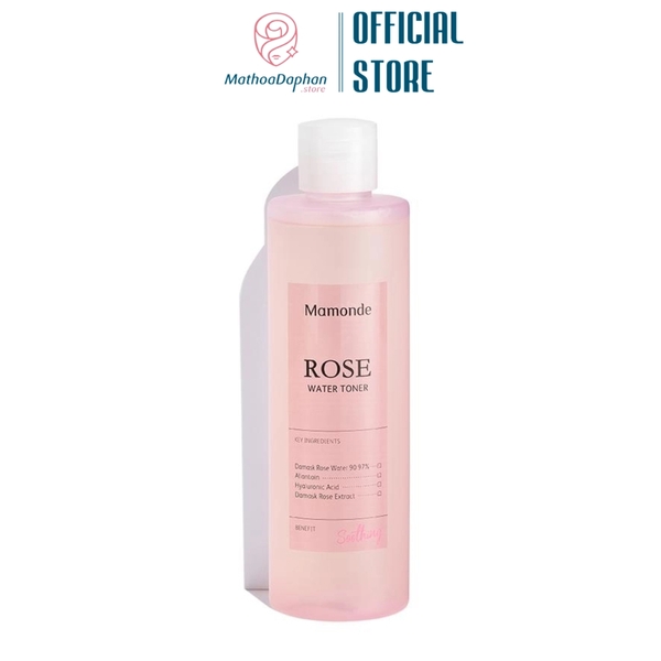 Nước Hoa Hồng Mamonde Rose Water Toner 150ml