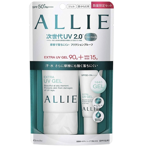 [MUA 1 TẶNG 1] Set Chống Nắng Allie Extra UV Gel 90g +15g