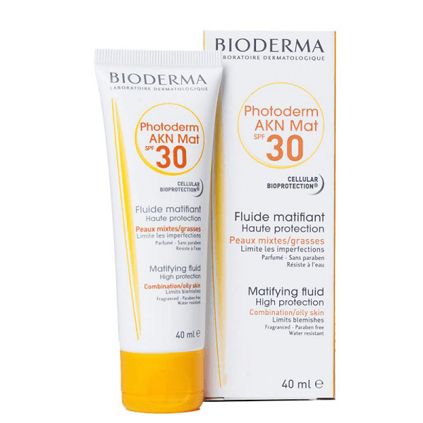 Chống Nắng Bioderma Photoderm AKN Mat SPF 30 40ml 600K SALE 459K