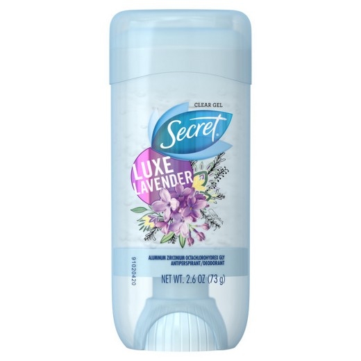 Lăn Khử Mùi Secret Clear Gel - Luxe Lavender 73G