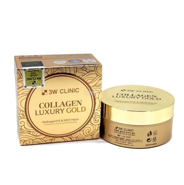 Mặt Nạ Mắt Đặc Trị Thâm Quầng 3W Clinic Collagen Luxury Gold 90g