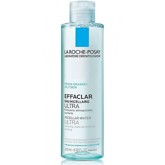 Tẩy Trang La Roche-Posay Effaclar Micellar Water Ultra 200ml CTY