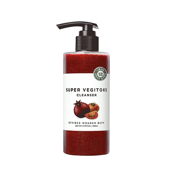 SRM Wonder Bath Super Vegitoks Cleanser 200ml #Red