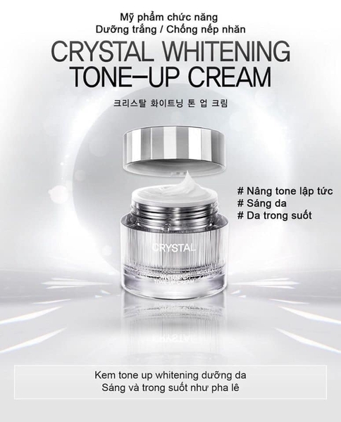 Kem Dưỡng Recipe Crystal Whitening Toneup Cream 50ml
