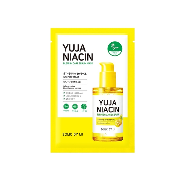 Mặt Nạ Some By Mi Yuja Niacin Blemish Care Serum Mask