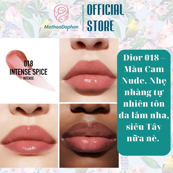 Son Dior 100 Nude Look  Addict Lipstick Rouge Shine  Thế Giới Son Môi