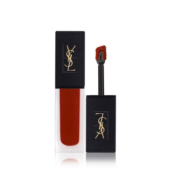 Son Kem Yves Saint Laurent Tatouage Couture Velvet Cream Matte Satin #212 Rouge Rebel