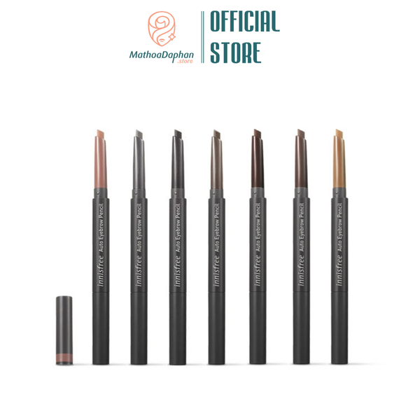 Chì Kẻ Mày Innisfree Auto Eyebrow Pencil #4 Ash Brown