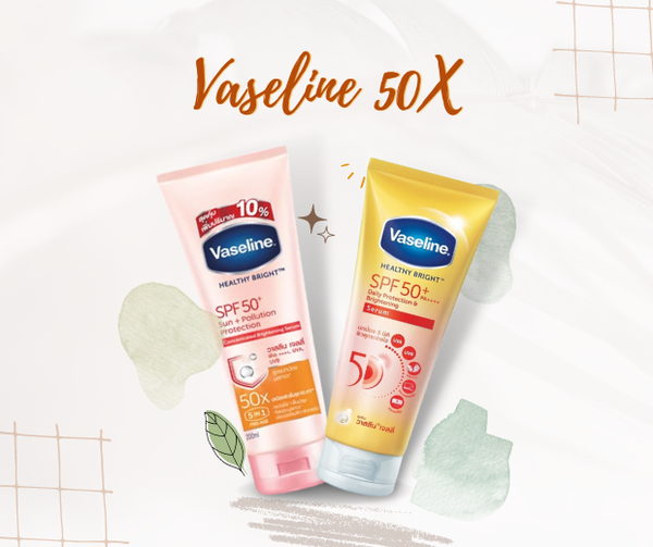 Dưỡng Thể Trắng Da Chống Nắng Vaseline Healthy White 50X 320ml Thái Lan