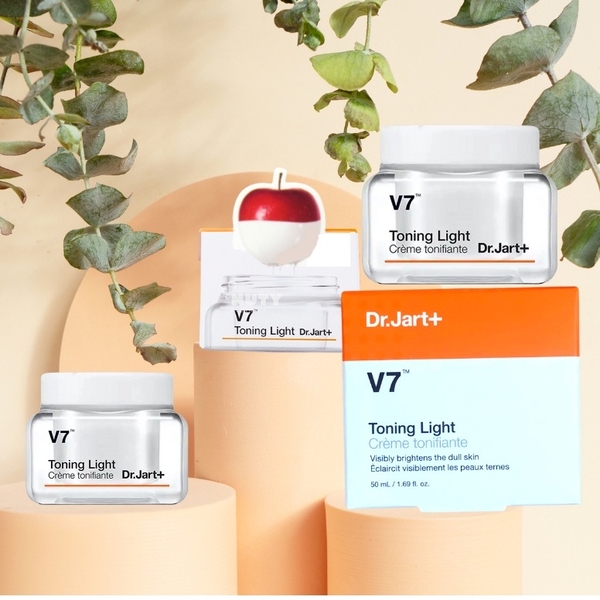 Kem Dưỡng Trắng Da Dr Jart V7 Toning Light 50ml Chính Hãng Hàn Quốc (bản mới)