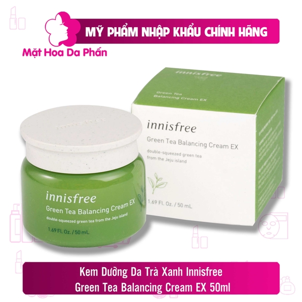 Kem Dưỡng Da Trà Xanh Innisfree Green Tea Balancing Ex 50ML