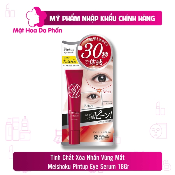 Tinh Chất Xóa Nhắn Vùng Mắt Meishoku Pintup Eye Serum 18g