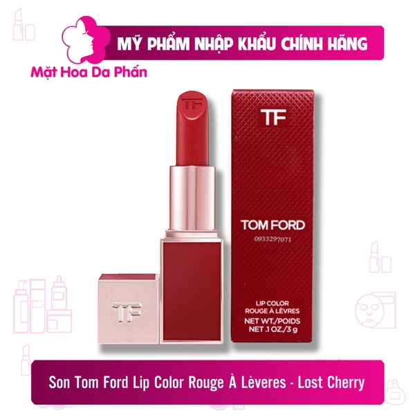 Son Tom Ford Lip Color Rouge À Lèveres - Lost Cherry