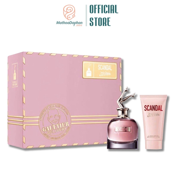 Set Nước Hoa Jean Paul Gaultier Scandal EDP 50ml + 75ml Body Lotion