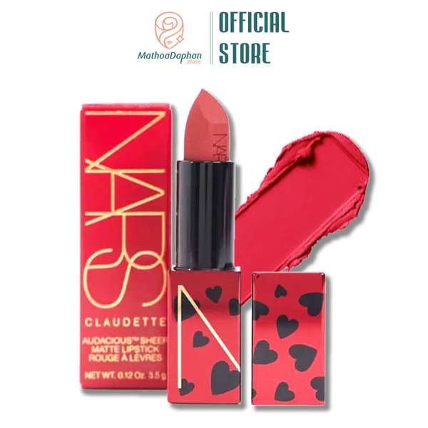 Son Nars Claudette Audacious Sheer Matte Lipstick Rouge À Levres #Anouk