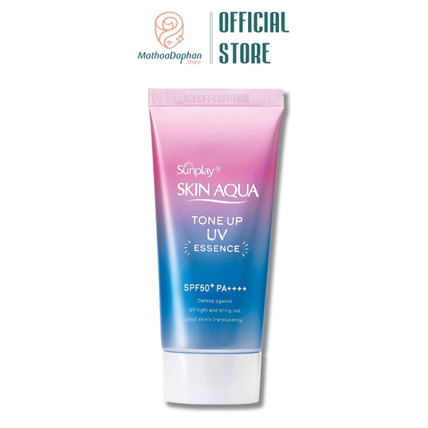 Kem Chống Nắng Skin Aqua Tone Up UV Essence SPF50+ PA+++ Pink Blue 80Gr