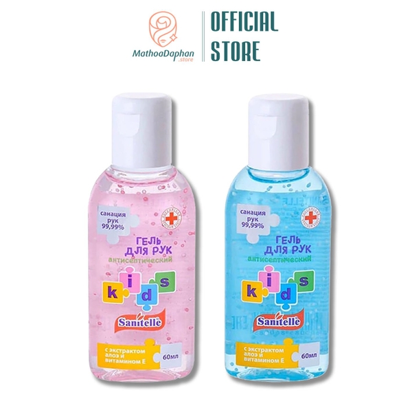 Gel Rửa Tay Khô Sanitelle Kids 60ml