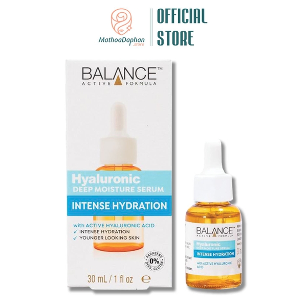 Tinh Chất Cấp Nước Balance Active Formula Hyaluronic Deep Moisture Serum 30ml