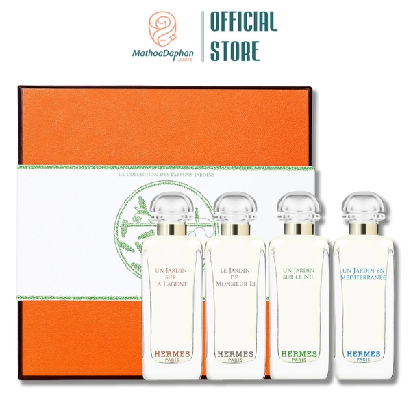 Set Nước Hoa Hermes Parfums Jardins Discovery Set 4 Hermes EDT