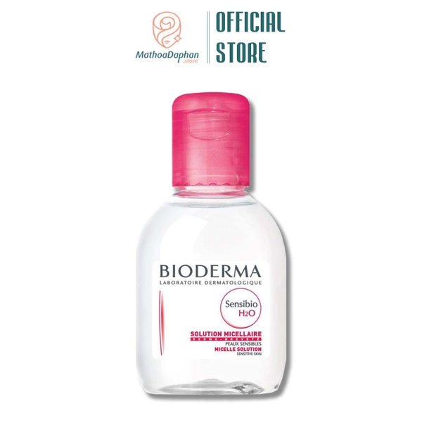 Tẩy Trang Bioderma Crealine (Hồng) 100ml Cty