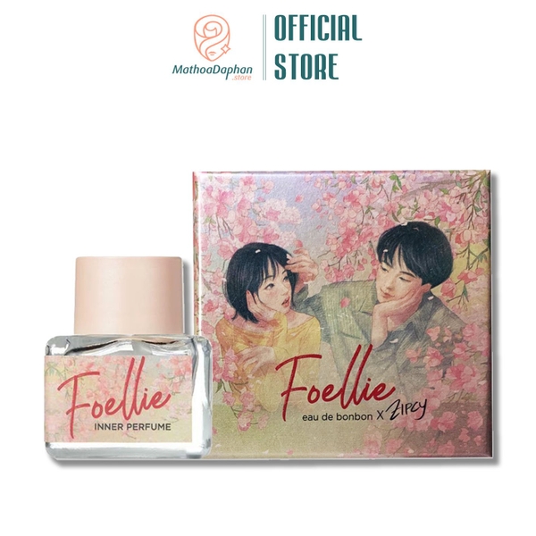 [MẪU MỚI] Nước Hoa Vùng Kín Foellie Eau De Bonbon Inner Zipcy Edition Perfume 5ml