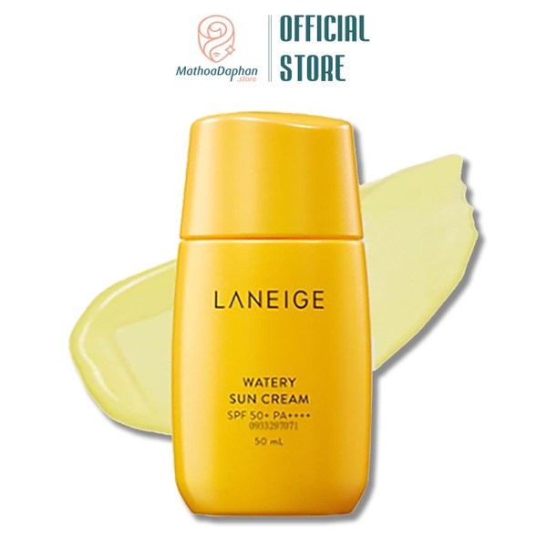 Kem Chống Nắng Dưỡng Ẩm Laneige Watery Sun Cream SPF50+ PA++++ 50ml