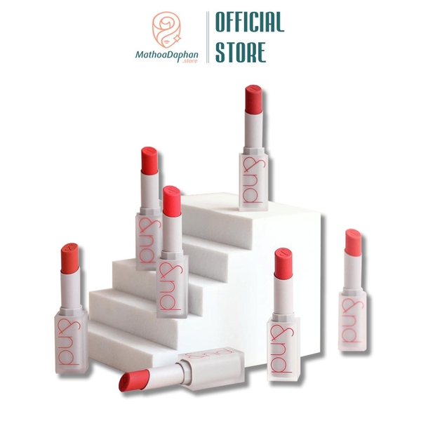 Son Thỏi Rom&nd Zero Matte #17 Red Heat