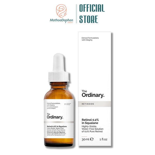 Tinh Chất The Ordinary Retinol 0.2% In Squalane 30ml