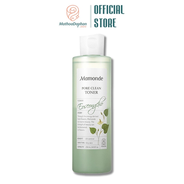 Nước Cân Bằng Ngăn Ngừa Mụn Mamonde Pore Clean Toner 250ml