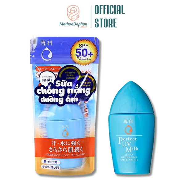 Sữa Chống Nắng Senka Perfect UV Milk SPF50+ PA++++ 40ml