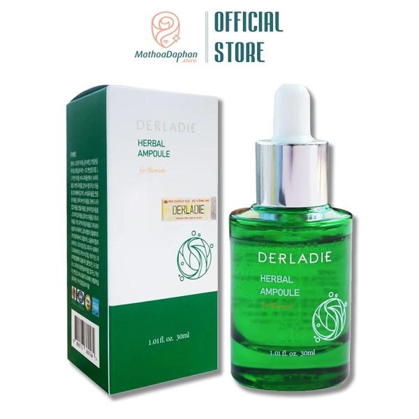 Tinh Chất Tràm Trà Giảm Mụn Derladie Herbal Ampoule For Blemish 30ml