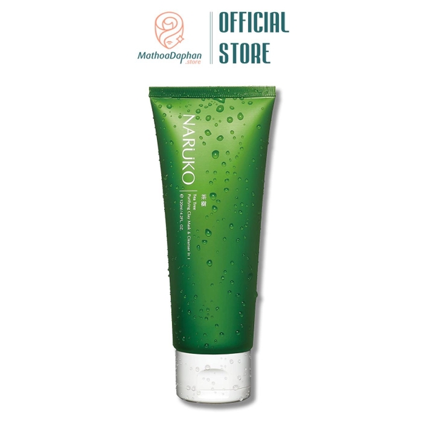 SRM Naruko Tea Tree Purifying Clay Mask & Cleanser In 1 120g (Tuýp)