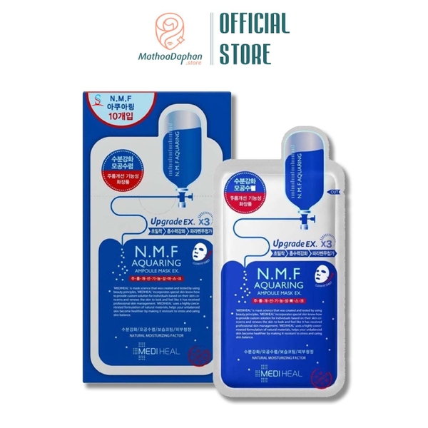 Mặt Nạ Cấp Ẩm Mediheal N.M.F Aquaring Ampoule Mask Ex 27ml