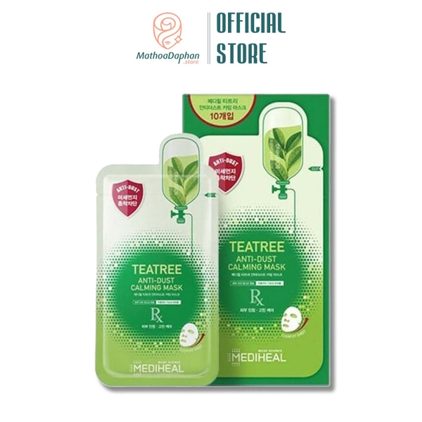 Mặt Nạ Làm Dịu Da Mediheal Tea Tree Anti-dust Calming Mask 24ml