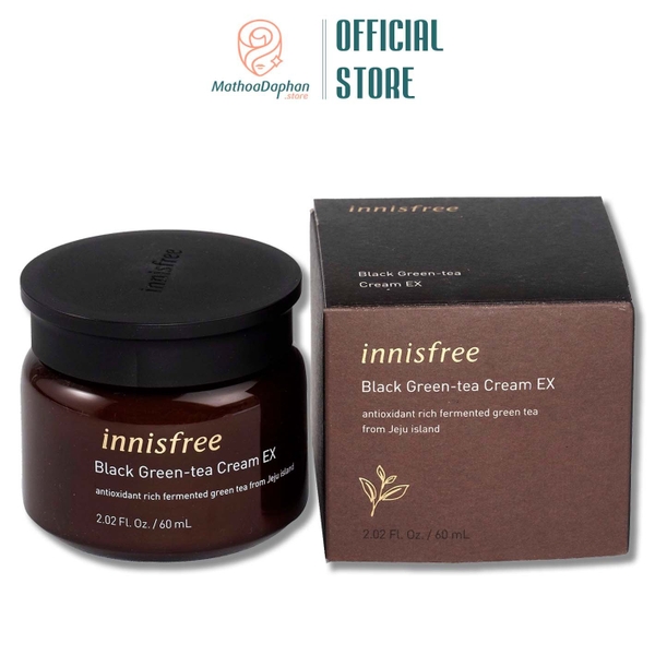 Kem Dưỡng Innisfree Black Green Tea Cream EX 60ml