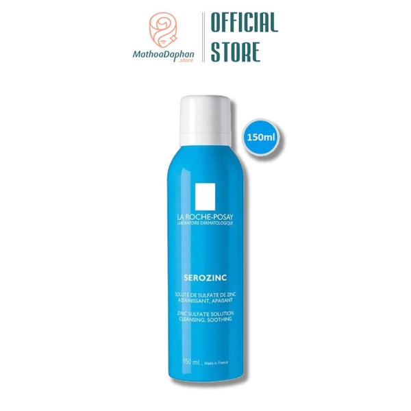 Xịt Khoáng La Roche-Posay Serozinc Làm Sạch & Giảm Bóng Nhờn 150Ml