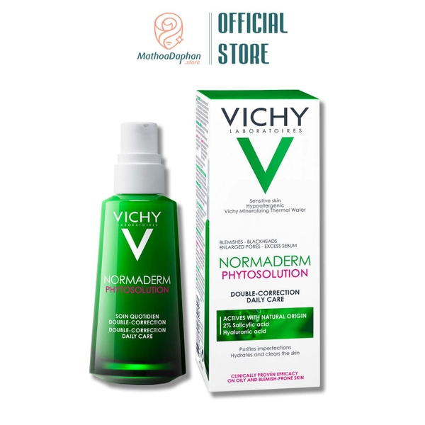 Kem Dưỡng Dành Cho Da Mụn Vichy Normaderm Phytosolution 50 ml