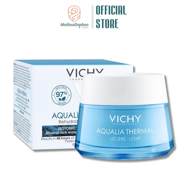 Kem Dưỡng Vichy Aqualia Thermal Rehydrating Cream-Light 50ml