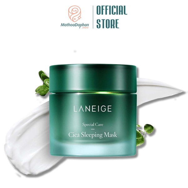 Mặt Nạ Ngủ Dưỡng Ẩm Tăng Cường Hàng Rào Bảo Vệ Da Laneige Special Care Cica Sleeping Mask 60ml