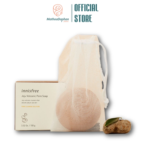 Xà Phòng Rửa Mặt Innisfree Jeju Volcanic Pore Soap 100g