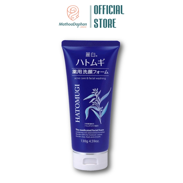 Sữa rửa mặt Hatomugi Acne Care & Facial Washing 130g