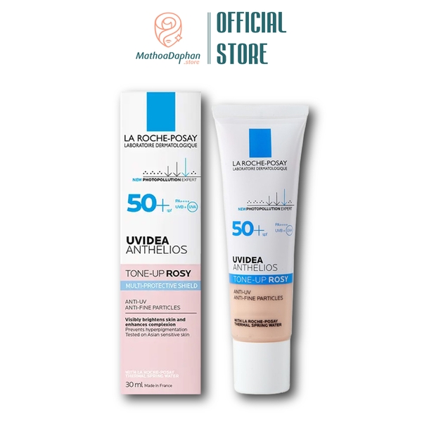 Kem Chống Nắng Nâng Tone La Roche-Posay Uvidea Anthelios Tone-Up Rosy SPF50 +30ml