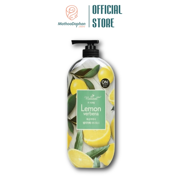 Sữa tắm On The Body The Natural Plus Lemon Verbena  Body Wash 900g