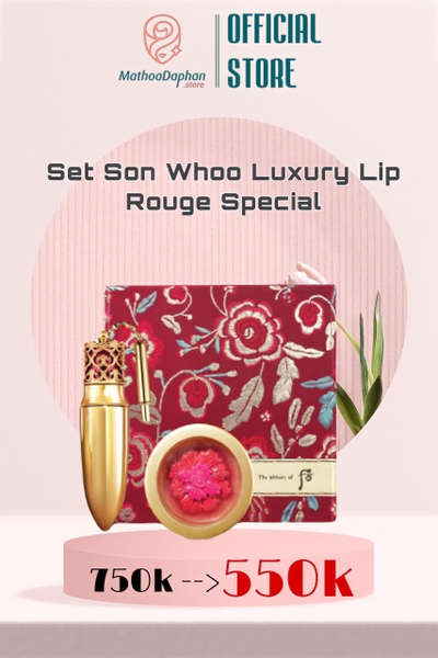 Set Son Whoo Luxury Lip Rouge Special 2pcs