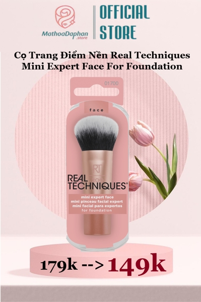 Cọ Kem Nền Real Techniques Mini Expert Face For Foundation